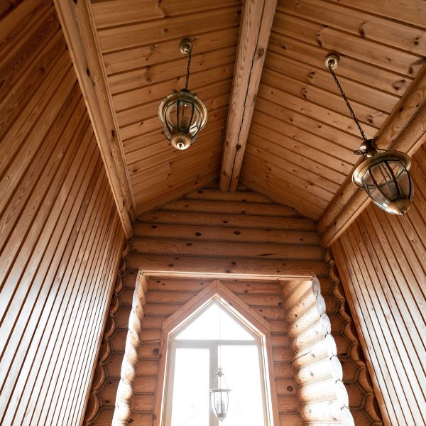 Saroyan-Hardwoods-Architectural-Softwoods-Cabin-Vaulted-Ceiling